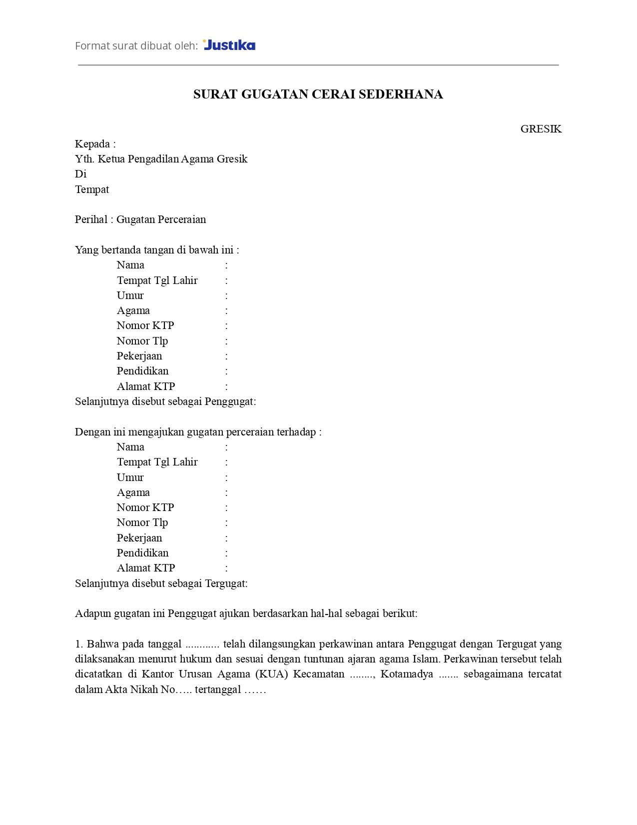 Begini Syarat, Alasan Perceraian, Hingga Cara Membuat Surat Gugatan Cerai