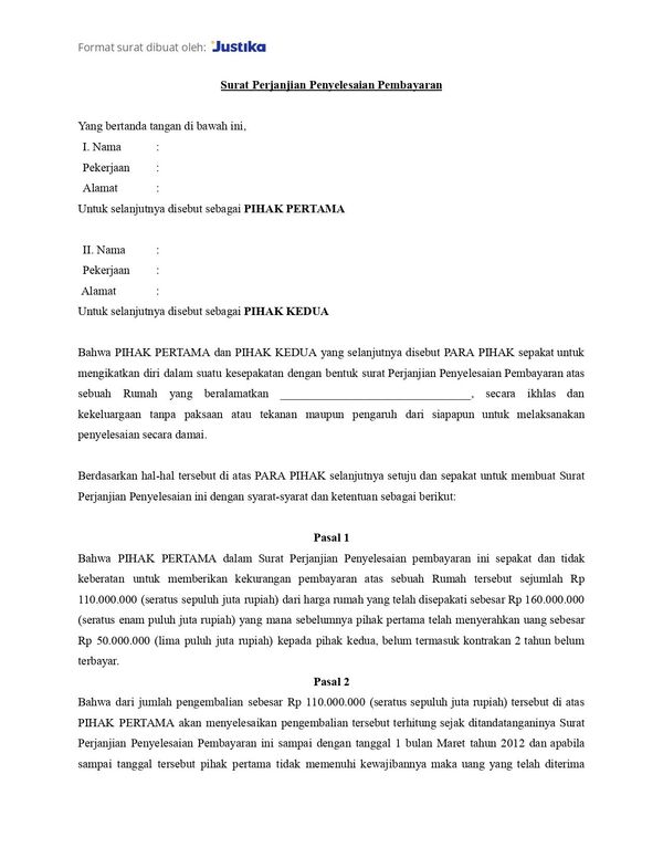 Cara Membuat Kesepakatan Surat Perjanjian Kerja Sama