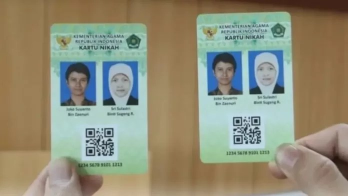 Kartu Nikah Bukan Sebagai Pengganti Buku Nikah
