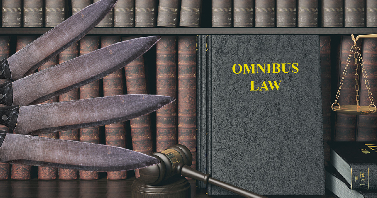 Omnibus Law = Hukum Sapu Jagad